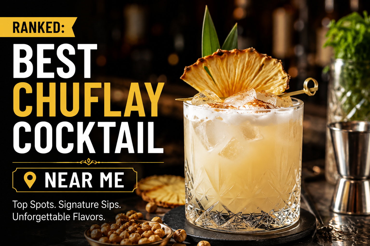 Best Chuflay Cocktail Near Me