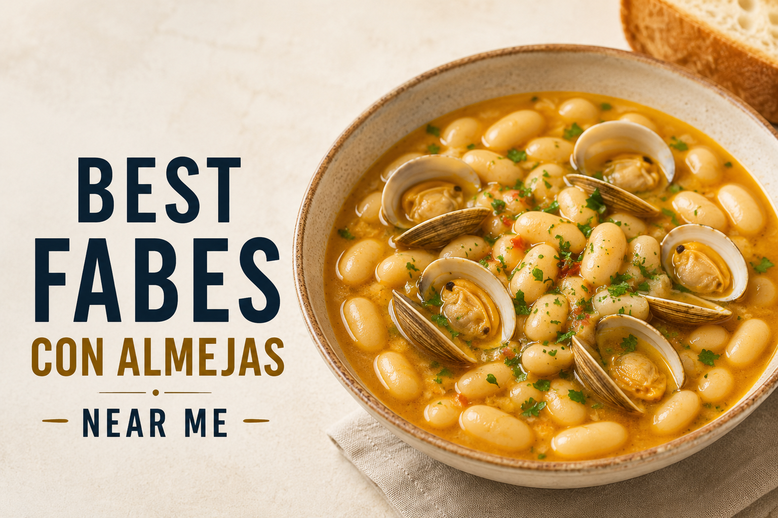 Best Fabes Con Almejas Near Me