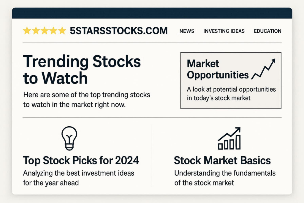 Understanding Stock Market Trends Through 5starsstocks.com